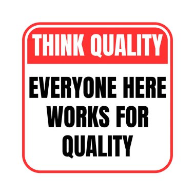 Buradaki herkesin kaliteli sembol simgesi için çalıştığını düşün.