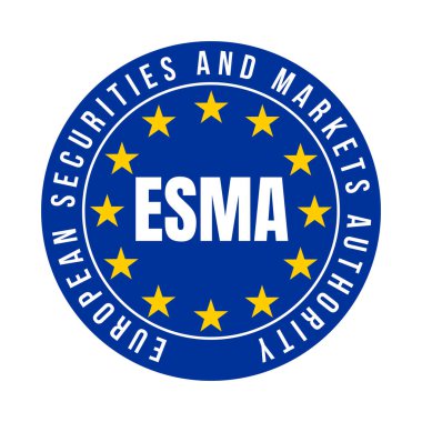 ESMA Avrupa menkul kıymetler ve pazarlar otorite simgesi simgesi