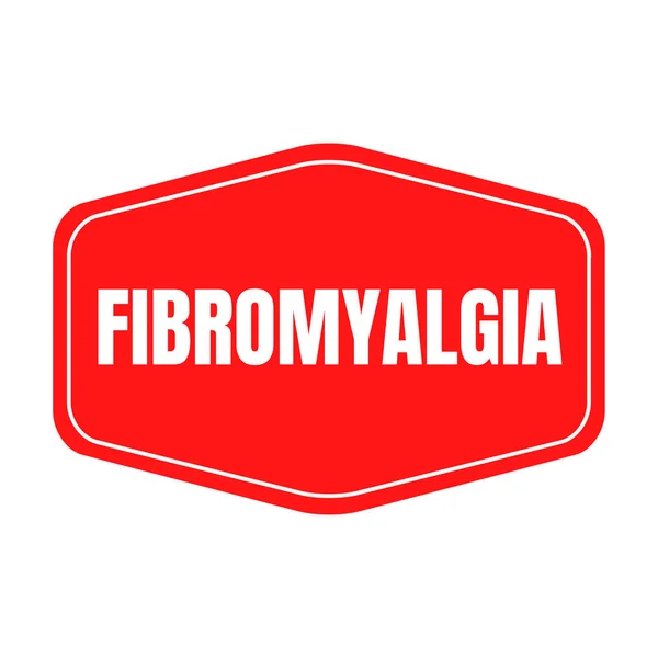 Ícone Símbolo Doença Fibromialgia — Fotografia de Stock