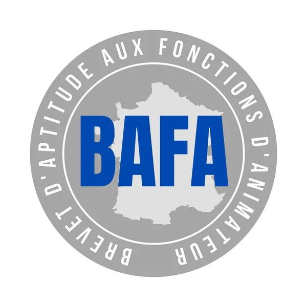 Certificate Aptitude Functions Animator Called Bafa Brevet Aptitude Aux Fonctions — Stock Photo, Image