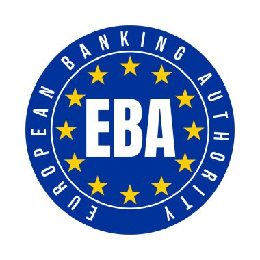 EBA Avrupa bankacılık otoritesi simgesi simgesi