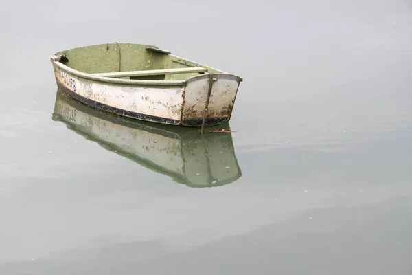 Łódkę Nad Morzem — Zdjęcie stockowe