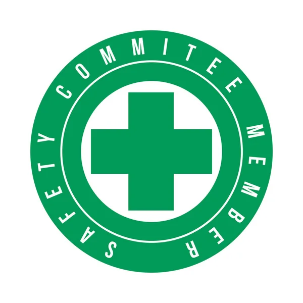 Safety committee member symbol icon