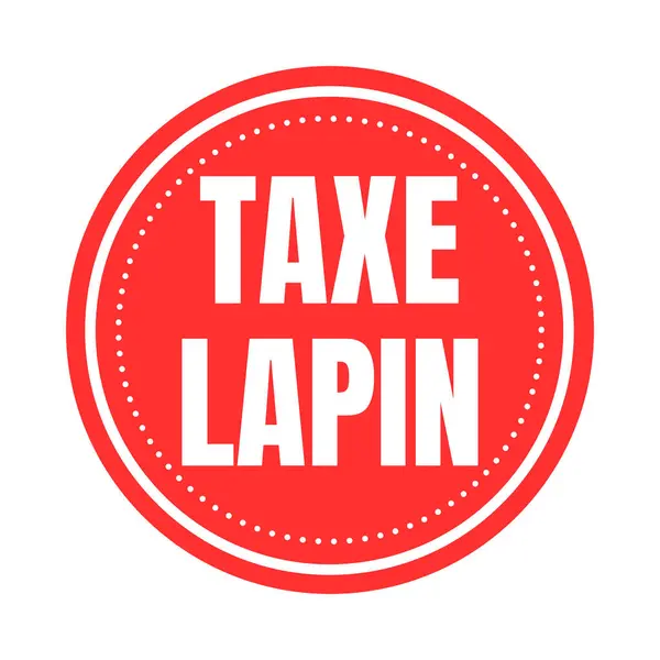 Lapin tax in France symbol icon