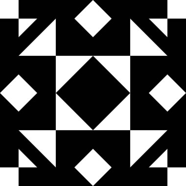 Quilt block symbol icon