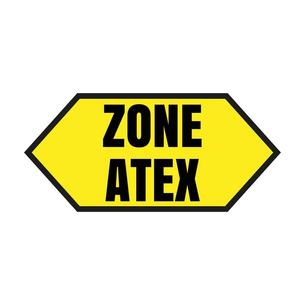 Symbol Für Zone Atex lizenzfreie Stockbilder