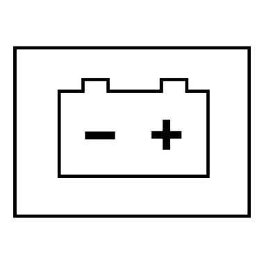 Araç pil resimlemesi