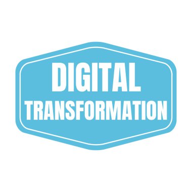 Dijital dönüşüm sembolü simgesi