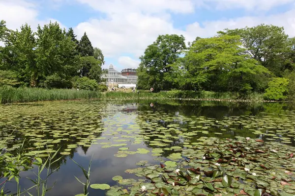 Університет Копенгагена Ботанічний Сад Данії — стокове фото