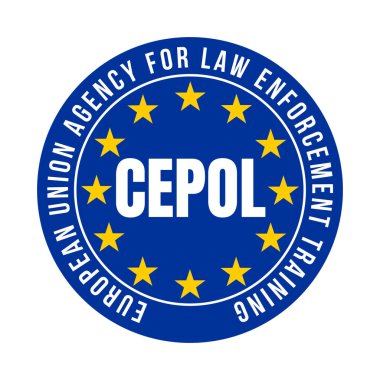 CEPOL Avrupa Birliği kanun uygulama eğitim sembolü ikonu