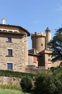 Castle Montmelas Beaujolais, Fransa