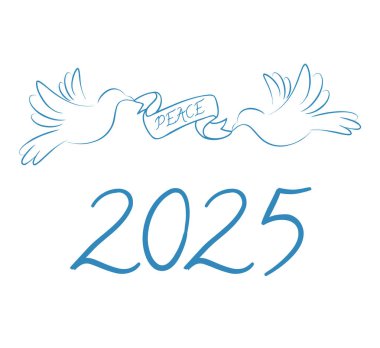 Barış 2025 sembol illüstrasyonu