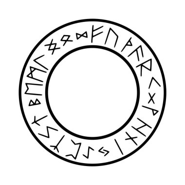 Eski futhark rün tekerlek işareti