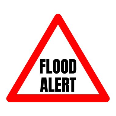 Sel uyarı simgesi resimlemesi