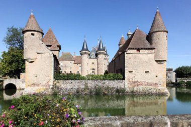 Burgundy, Fransa 'da La Clayette Kalesi