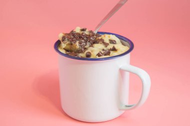 Çikolatalı kek, yakın plan.