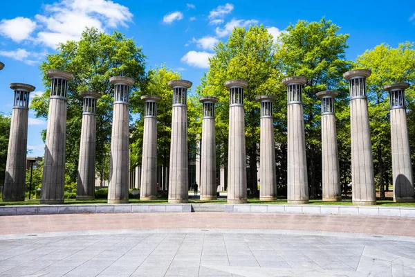 Bicentennial Capitol Mall State Park Suosittu Matkailukohde Nashvillen Keskustassa Tennesseessä — kuvapankkivalokuva