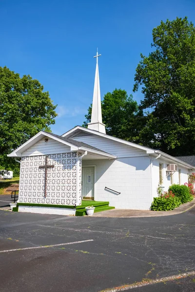 Cleveland Geórgia Eua Maio 2022 Emmanuel Gospel Fellowship Church Uma — Fotografia de Stock