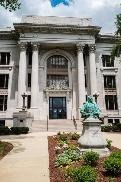Chattanooga Tennessee Stany Zjednoczone Maja 2022 Budynek Sądu Hrabstwa Hamilton — Zdjęcie stockowe