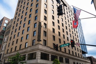 Vintage architecture in the downtown district of Nashville, Tennessee