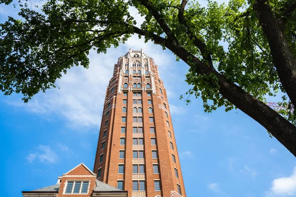 Nashville Tennessee Eua Maio 2022 Estilo Arquitetura Vintage Torre Recém — Fotografia de Stock