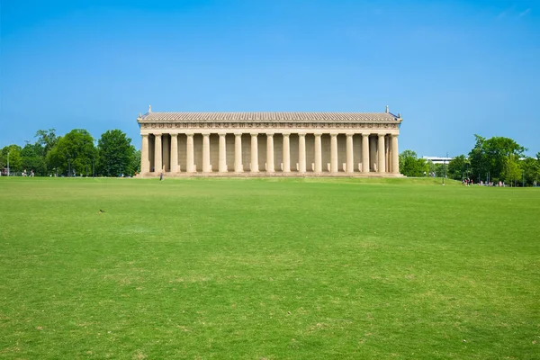 Replica Parthenon Popular Centennial Park Nashville Tennessee — Stock Photo, Image