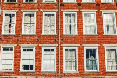 New Orleans, Louisiana 'nın popüler Fransız Mahallesi' nin klasik mimarisi.