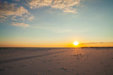 pensacola, florida güzel perdido beach.