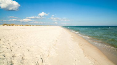 pensacola, florida güzel perdido beach.