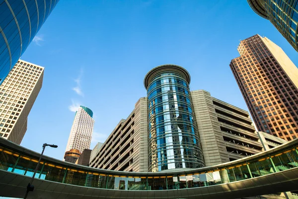 Rascacielos Moderno Centro Houston Texas — Foto de Stock