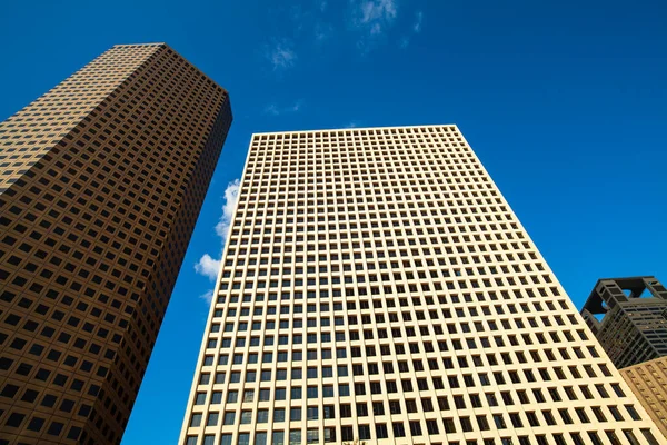 Moderní Mrakodrap Panorama Centru Houstonu Texas — Stock fotografie