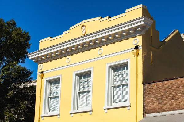 Klasická Architektura Populární Francouzské Čtvrti New Orleans Louisiana — Stock fotografie