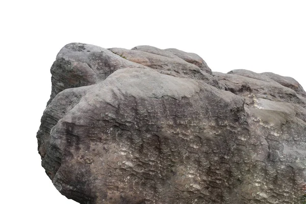 Rock Isolated White Background — стокове фото