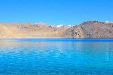 Ladakh Hindistan 'ın manzara manzarası. Himalayalar, Ladakh, Hindistan