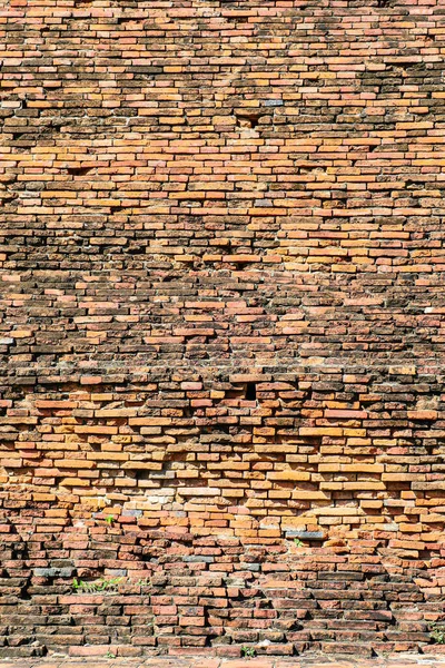 Oude Baksteen Muur Achtergrond — Stockfoto