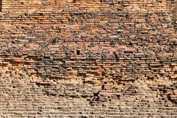 Oude Baksteen Muur Achtergrond — Stockfoto