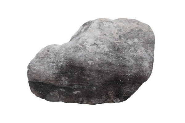 rock isolated on white background	