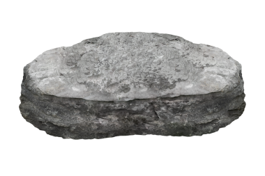 Kaya izole şeffaflık arkaplanı.