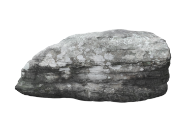 Kaya izole şeffaflık arkaplanı.