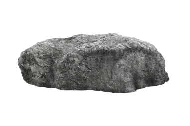 Kaya izole şeffaflık arkaplanı.