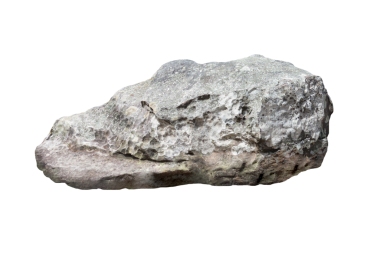 Kaya izole şeffaflık arkaplanı.