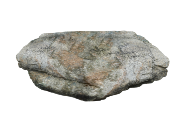 Kaya izole şeffaflık arkaplanı.