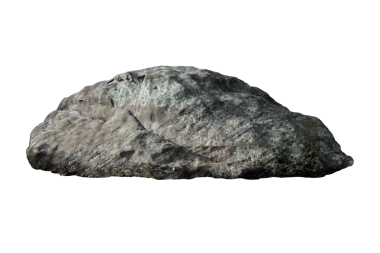 Kaya izole şeffaflık arkaplanı.