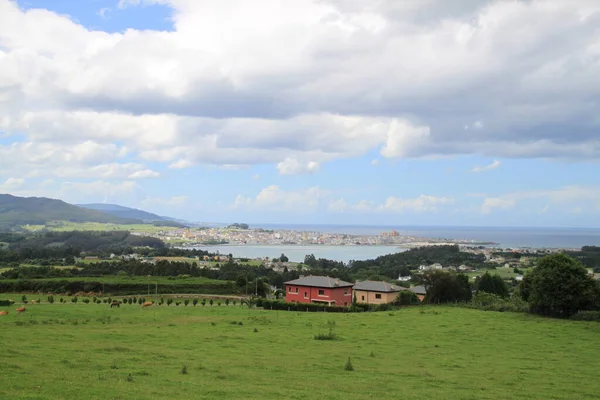 Krajobraz Lugo Galicja Hiszpania — Zdjęcie stockowe