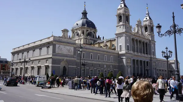 Madrid Spanje April 2022 Landschap Van Madrid Heilige Week — Stockfoto