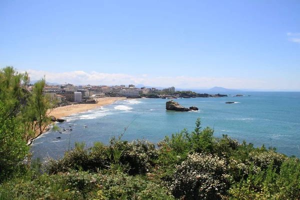 Biarritz Landskap Våren Frankrike — Stockfoto