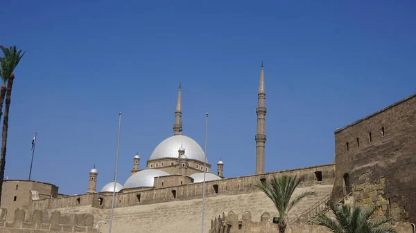 Meczet Alabastrowy Kairze Egipt — Zdjęcie stockowe