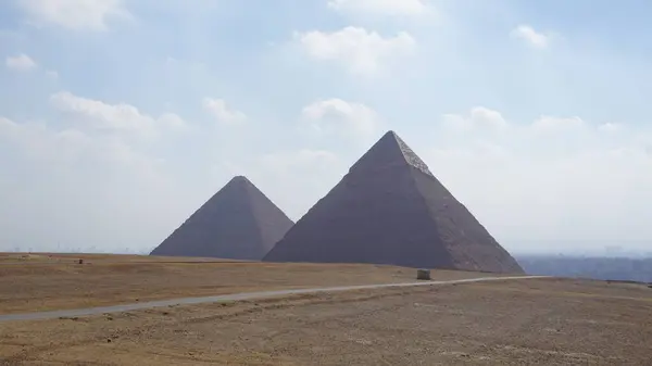 Mısır Kahire Piramitleri — Stok fotoğraf