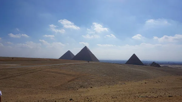 Piramidi Del Cairo Egitto — Foto Stock