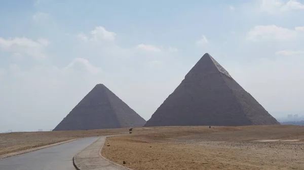 Pirâmides Cairo Egito — Fotografia de Stock